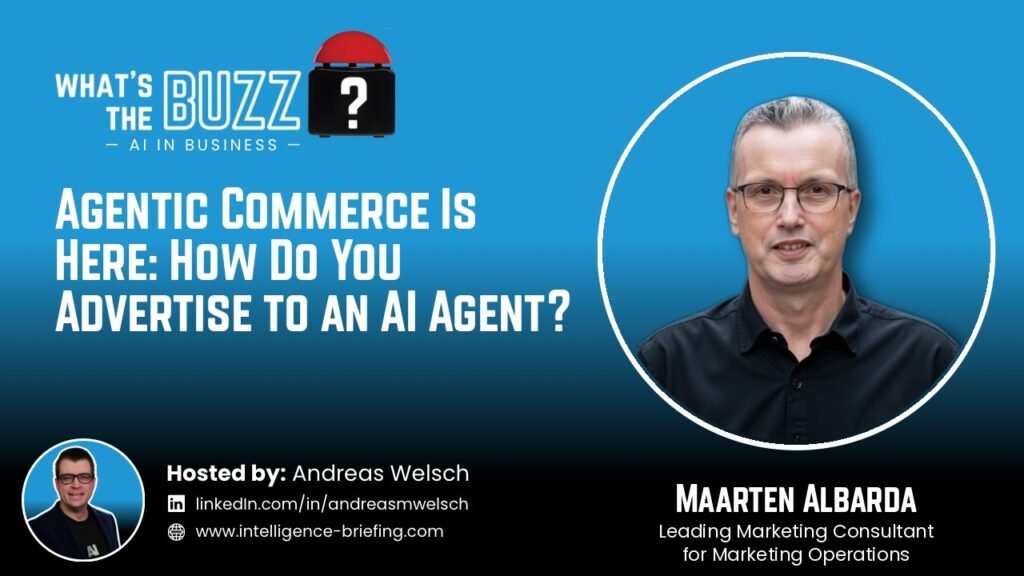 How Do You Advertise to an AI Agent? Maarten Albarda on Agentic Commerce