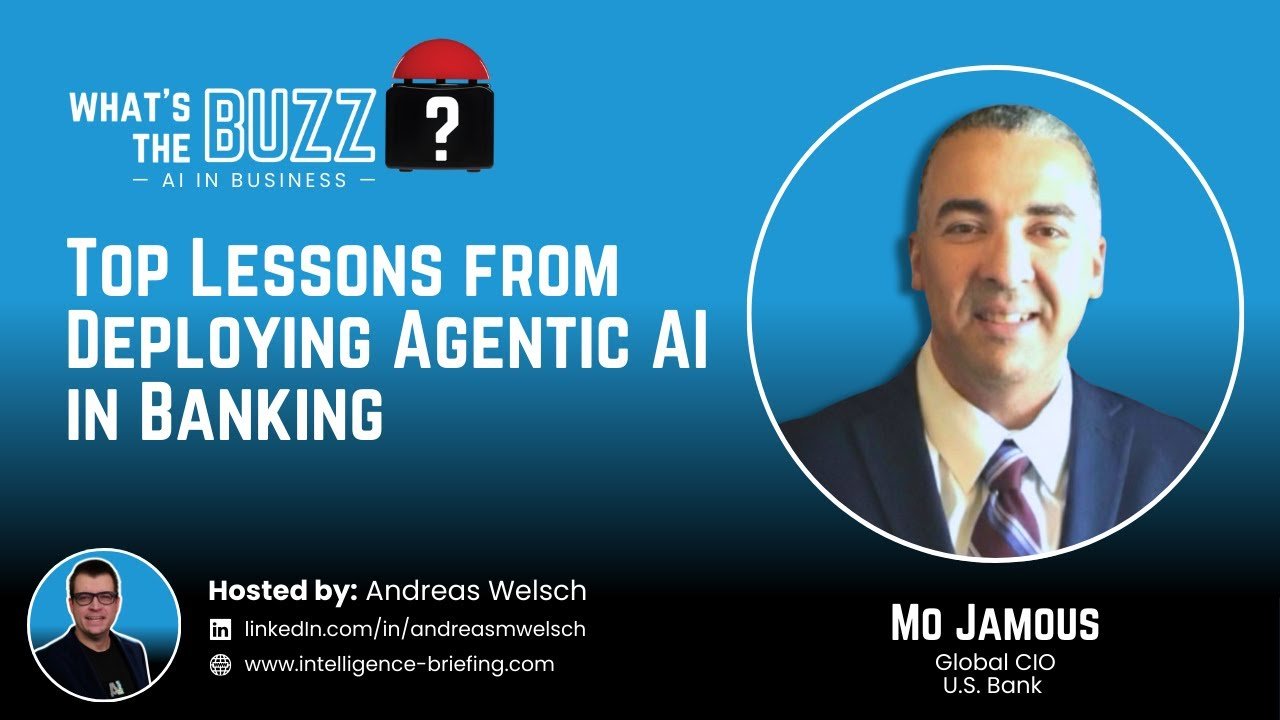 What Does It Take to Deploy Agentic AI in Banking? Mo Jamous on Lessons Learned