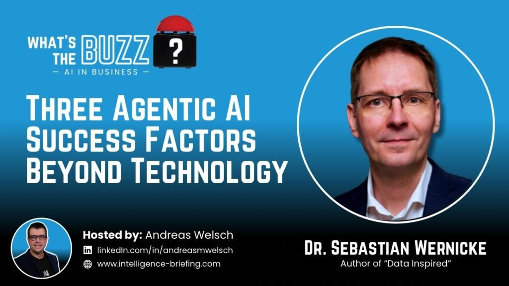 How Do You Make Agentic AI Succeed Beyond Technology? Sebastian Wernicke on Data, Culture and Strategy