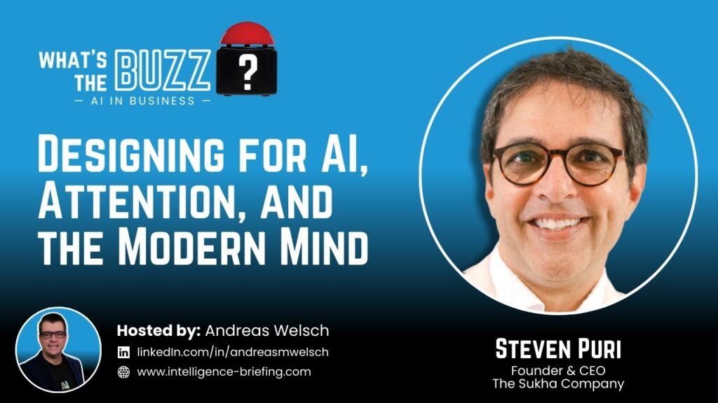 How Do You Find Flow and Deep Work in the Age of AI? Steven Puri on Attention