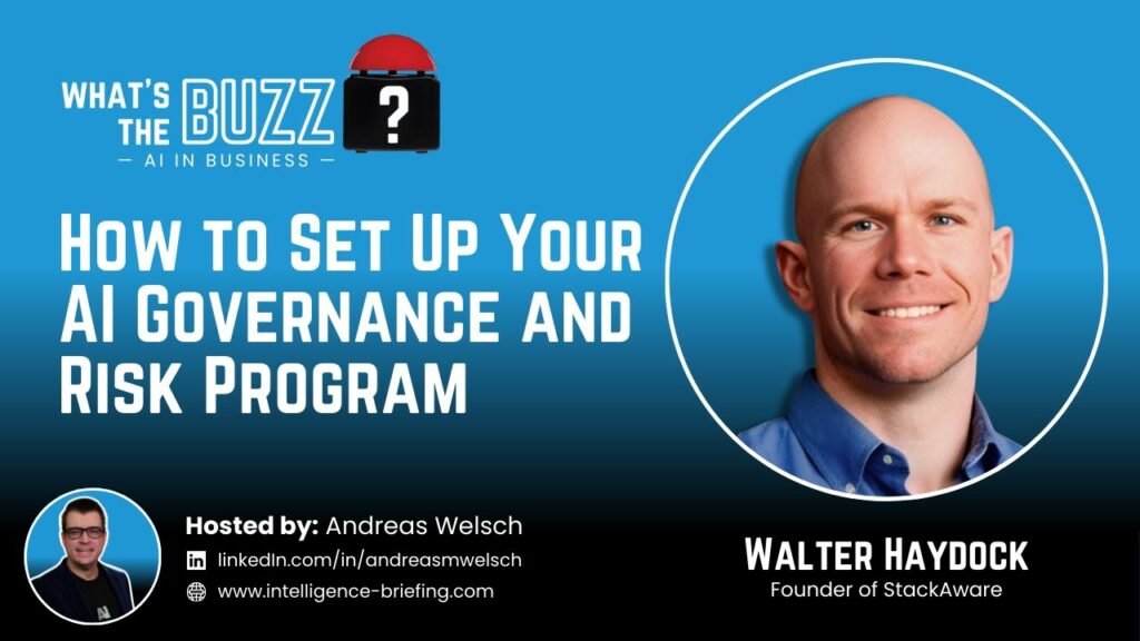 How Do You Set Up an AI Governance and Risk Program? Walter Haydock on ISO 42001