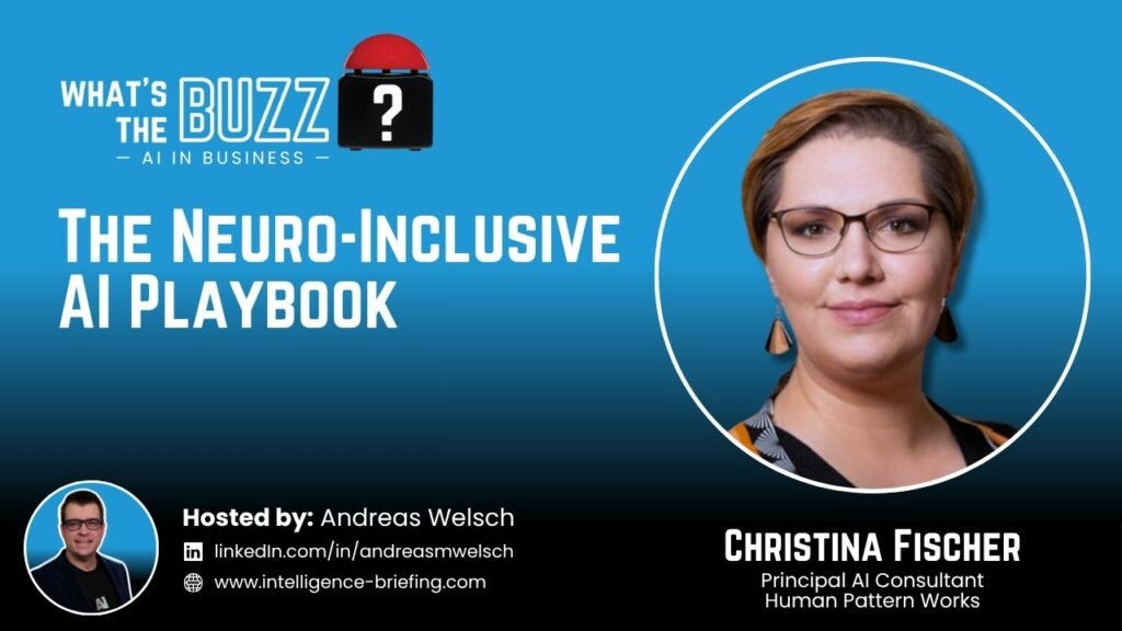 How Do You Build a Neuro-Inclusive AI Playbook? Christina Fischer on AI Transformation