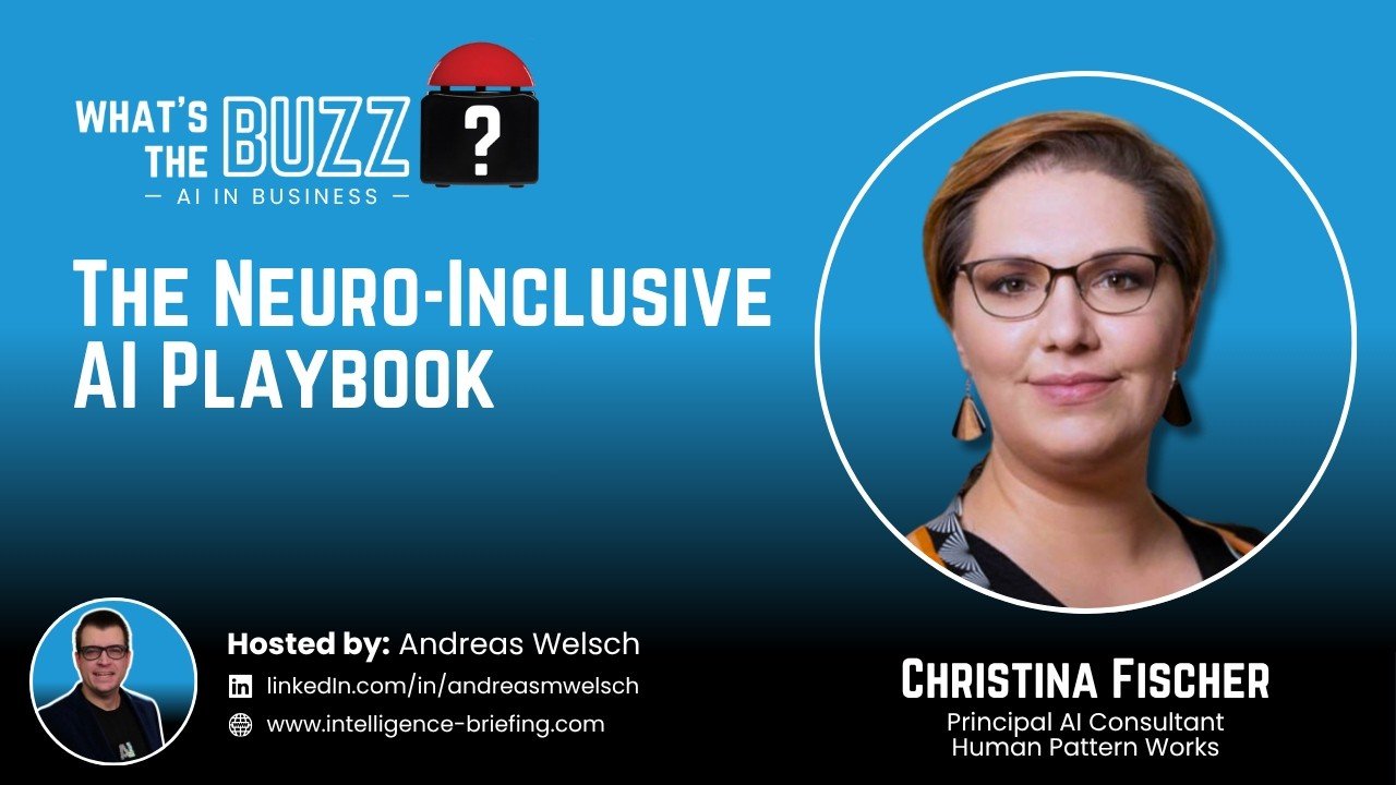How Do You Build a Neuro-Inclusive AI Playbook? Christina Fischer on AI Transformation